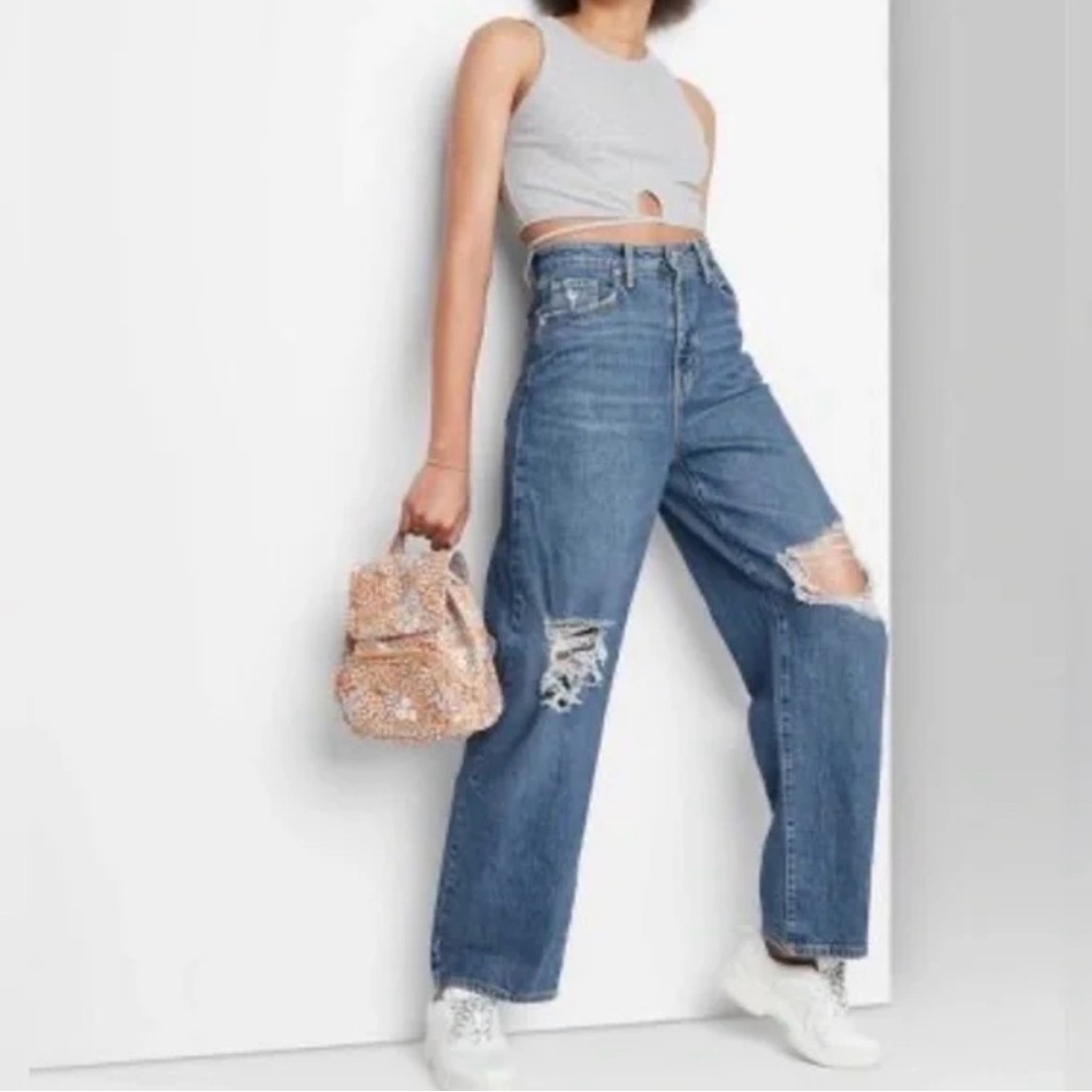Wild Fable Highest Rise Baggy Jean. Size 10/30R